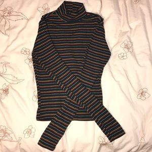 Garage Rainbow Turtle Neck
